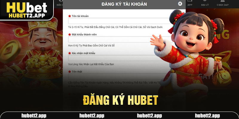 đăng ký HUBET